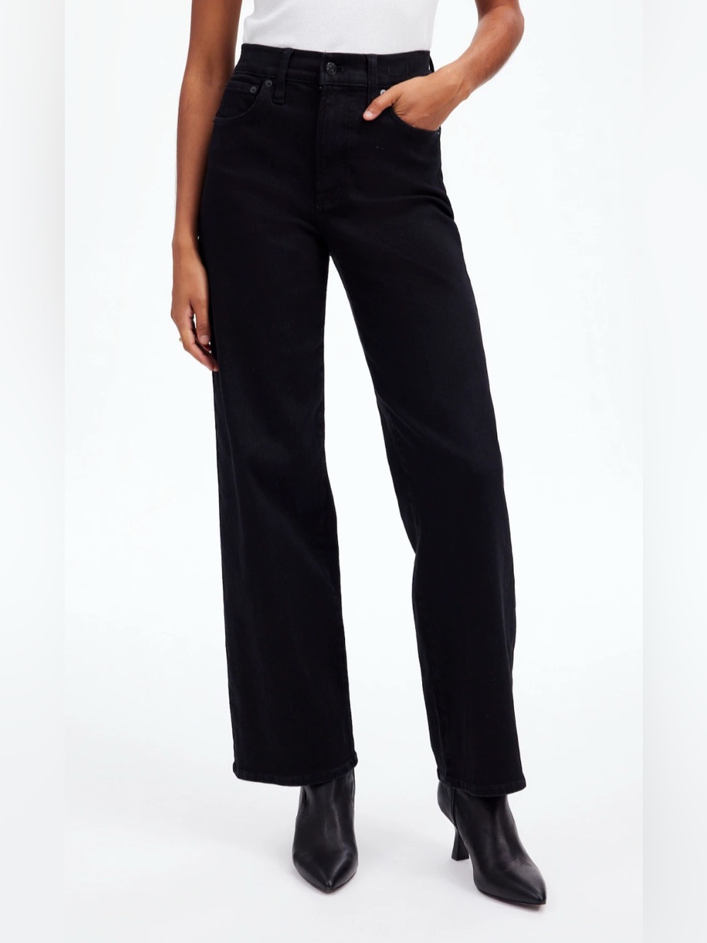 Madewell The Tall Perfect Vintage Wide-Leg Jean Size 29 inseam 29”